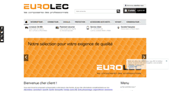 Desktop Screenshot of eurolec.fr